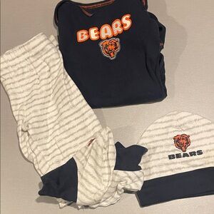 NFL  Chicago Bears Bears Kids Matching Set - Navy and White